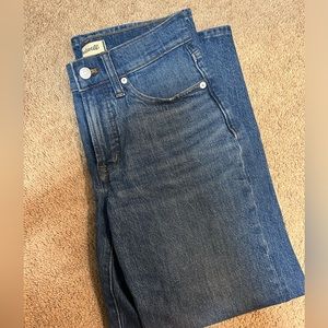 MADEWELL Blue Jeans Petite Size 24 Wide Leg